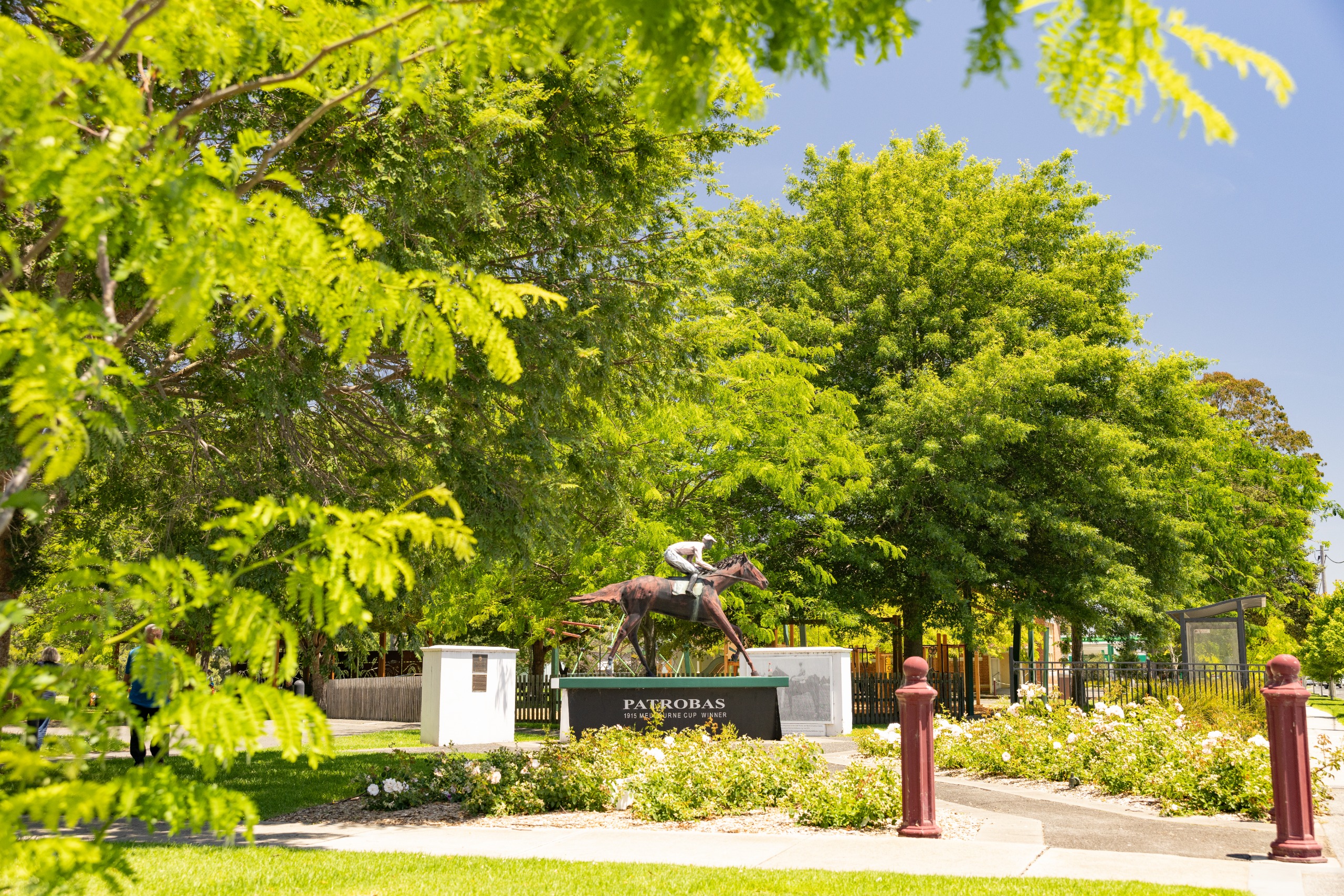 Patrobas Sculpture at Prince Street Reserve