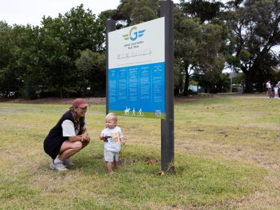 Cyclists on Great Southern Rail Trail